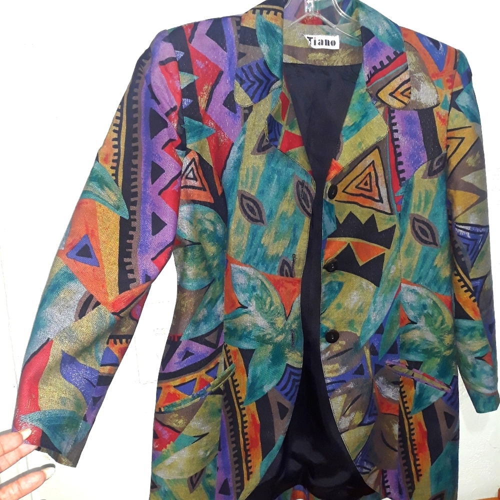 Tiano Tailored Vintage Blazer with Pockets